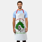 Lhasa Apso Weihnachtsgeschenke Schürze (Getragen)