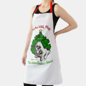 Lhasa Apso Weihnachtsgeschenke Schürze (InSitu)