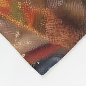 Lhasa Apso Weihnachtssaison Fleecedecke (Ecke)