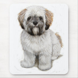 Lhasa apso Welpe mousemat Mousepad