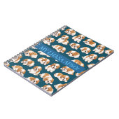 Lhasa Apso Welpen Notizbuch Journal Notizblock (Linke Seite)