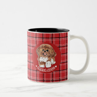 Lhasa Apso Zweifarbige Tasse