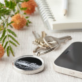 Lhasa & Potala Palace in der Nacht, Tibet (Himalay Schlüsselanhänger (Seite)