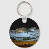 Lhasa, Potala Palace in der Nacht, Tibet, Himalaya Schlüsselanhänger (Vorderseite)