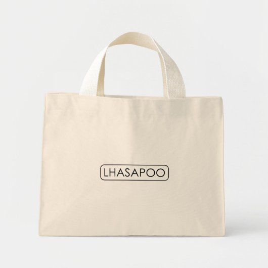 LHASAPOO BAG MINI STOFFBEUTEL (Vorne)