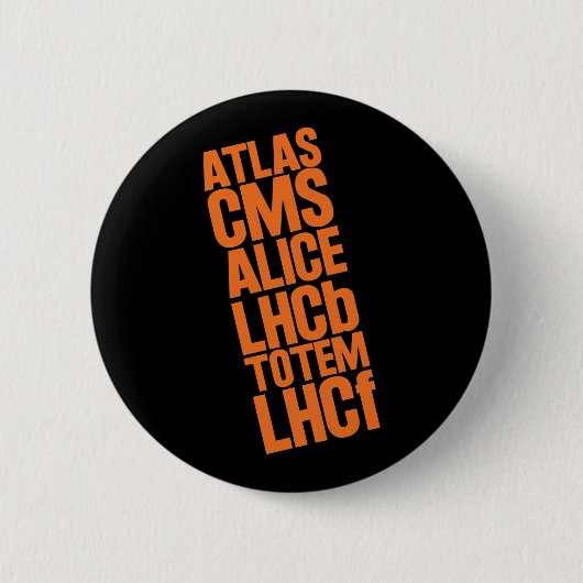 LHC-Detektoren Button (Vorderseite)