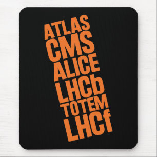 LHC-Detektoren Mousepad
