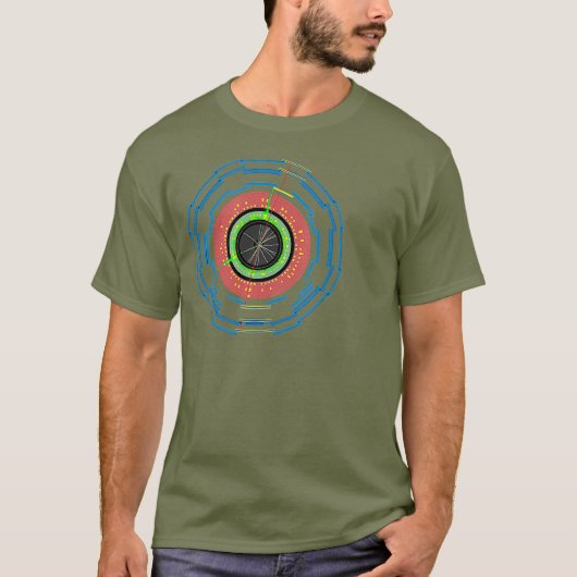 LHC Particle Physics Higgs Boson Physical Student T-Shirt (Vorderseite)