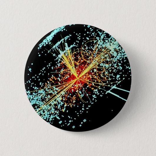 LHC Zusammenstoß Button (Vorderseite)