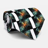 LHC Zusammenstoß Krawatte (Gerollt)