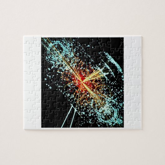 LHC Zusammenstoß Puzzle (Horizontal)