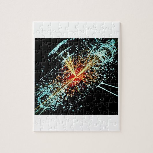 LHC Zusammenstoß Puzzle (Vertikal)