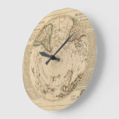 L'Hemisphere Meridian Große Wanduhr (Winkel)