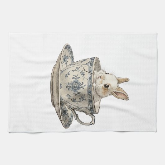 L'heure du thé geschirrtuch (Horizontal)