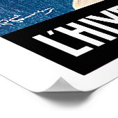 L'Hiver a Monte Carlo Ristorante La Lanchetta Poster (Ecke)