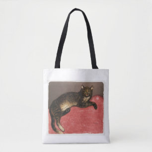 L'Hiver -  Chat sur un Coussin (1909)  Tasche