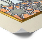 L'Hiver Season Art Nouveau Alphonse Mucha Poster (Ecke)