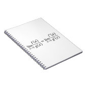 L'Hopitales Regel - Mathematik und Analysis Basics Notizblock (Rechte Seite)