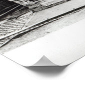 L'Hotel de Paiva an den Champs-Elysees Poster (Ecke)