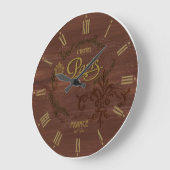 L'Hotel Paris Vintag Look Decorative Uhr (Winkel)