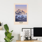Lhotse Berg Himalaya Poster (Heimbüro)