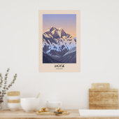Lhotse Berg Himalaya Poster (Küche)