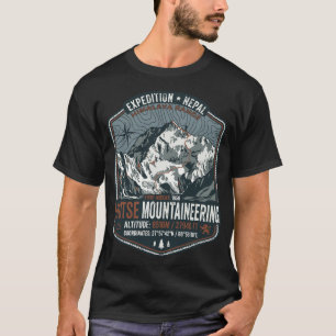 LHOTSE NEPAL EXPEDITION BERGMOTIV SHIRT ABZEICHEN