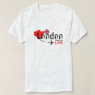 LHR Airport Code T Shirt