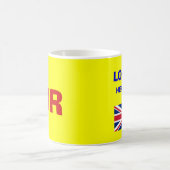 LHR-Code für den Flughafen London Heathrow - Tasse (Mittel)