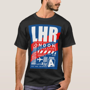 LHR London Flughafen T-Shirt