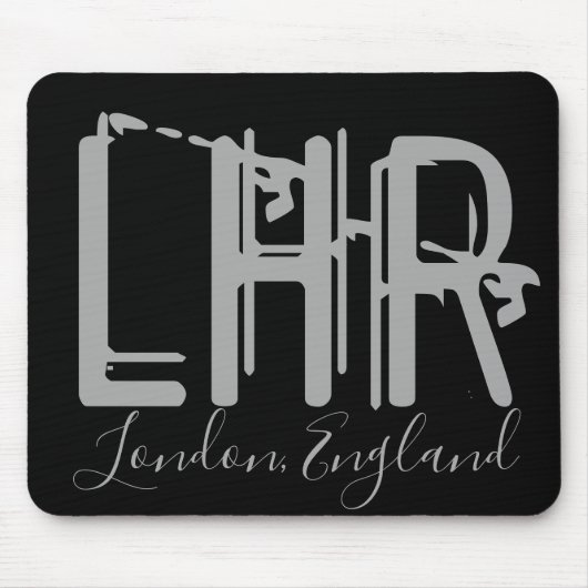 LHR London Heathrow Airport Mousepad (Vorne)