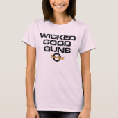 LHR ZUR SCHAU TRAGENDE ARM-DAMEN-T-SHIRT-BÖSE GUTE T-Shirt (Vorderseite)