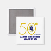 LHS 50. Magnet (Vorderseite/Rückseite)