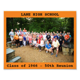 LHS-Wiedersehen-Foto mit 8 x 10 Zoll Fotodruck