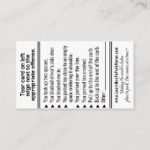 LHTPM Business Card Visitenkarte (Rückseite)