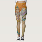 Li Ban, Königin der irischen Mermaids Leggings (Vorderseite)