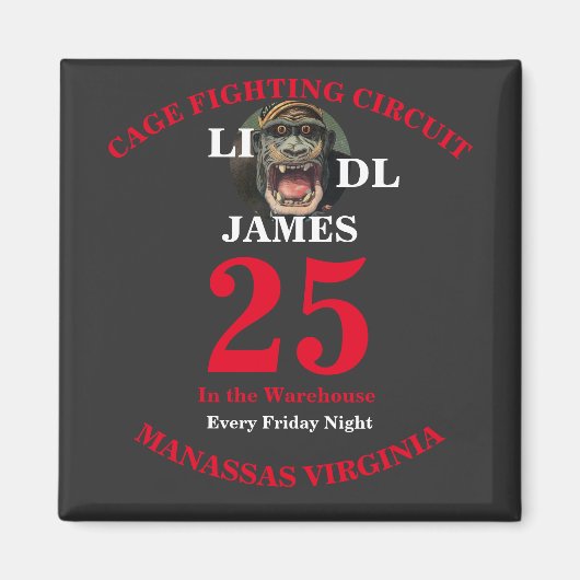 LI DL Cage Fighting Circuit in der Galerie Magnet (Vorne)