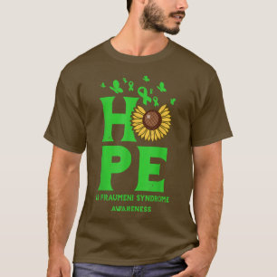 Li-Fraumeni-Syndrom Green Hope Vintage-Sonnenblume T-Shirt