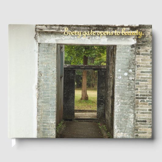 Li Garden Reihe: Serenity Gästebuch (Vorderseite)