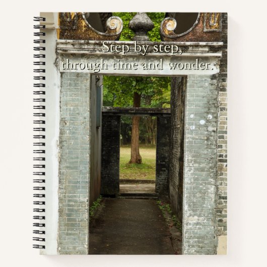 Li Garden Reihe: Serenity Notizbuch (Vorderseite)