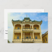 Li Garden-Serie: Säulen der Zeit Postkarte (Vorne/Hinten)