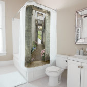 Li Garden Series: Floral Corridor  Duschvorhang (Beispiel)