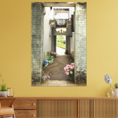 Li Garden Series: Floral Corridor  Leinwanddruck (Insitu (Wohnzimmer))