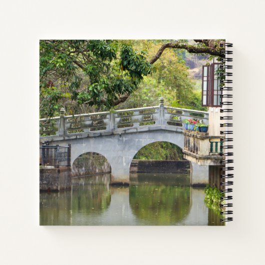 Li Garden Series: Gateway of Serenity Notizblock (Rückseite)