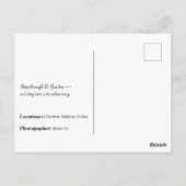 Li Garden Series: Gateway of Serenity Postkarte (Rückseite)