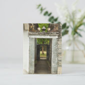 Li garden Series - Hidden Elegance Card Postkarte (Stehend Vorderseite)