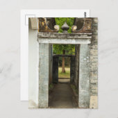 Li garden Series - Hidden Elegance Card Postkarte (Vorne/Hinten)