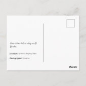 Li garden Series - Hidden Elegance Card Postkarte (Rückseite)