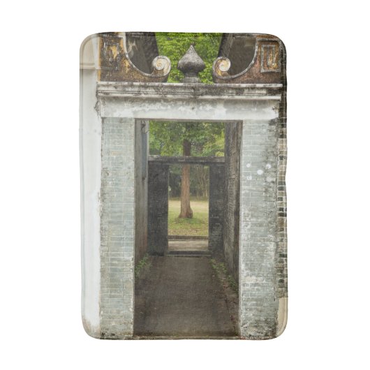 Li Garden Series: Serene Corridor Badematte (Vorderseite Vertikal)