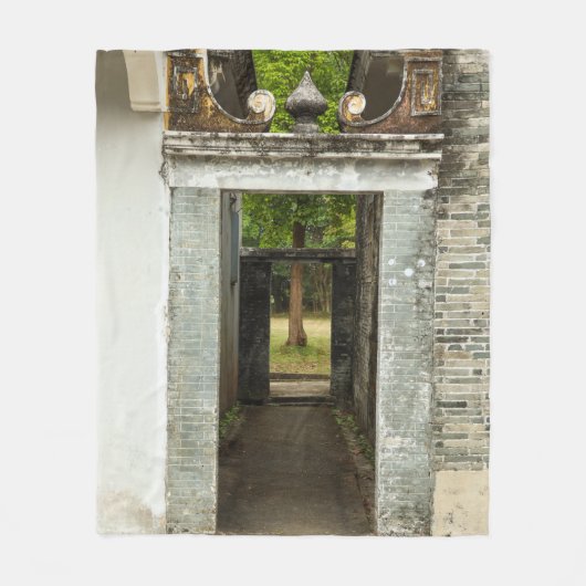 Li Garden Series: Serene Corridor Fleecedecke (Vorderseite)